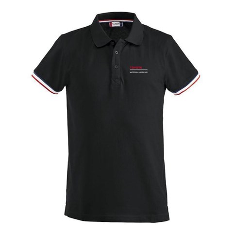  - Schwarzes Polo-Shirt, Herren - Main image